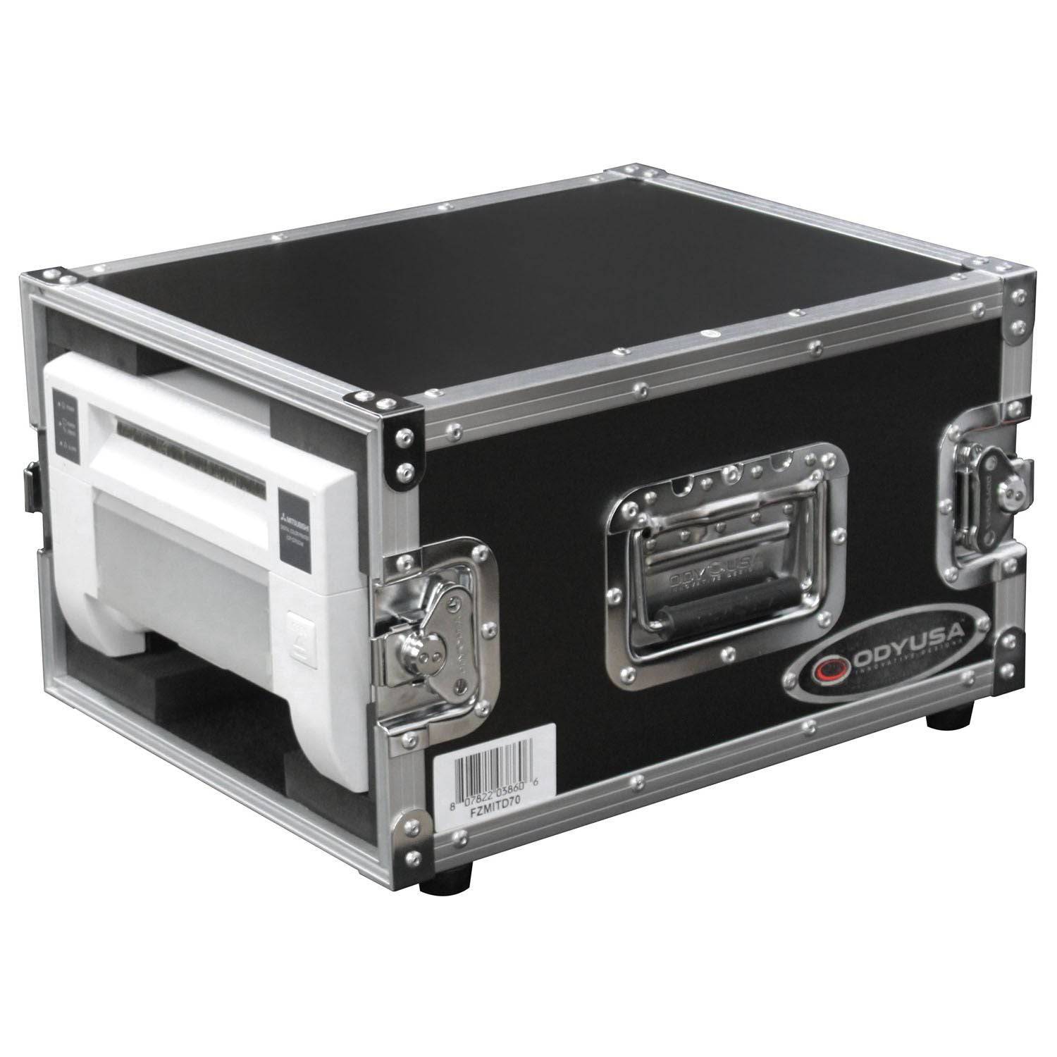 Odyssey FZMITD70 Photo Printer Flight Case For K60DW-S And CP-D80DW Printers - Hollywood DJ