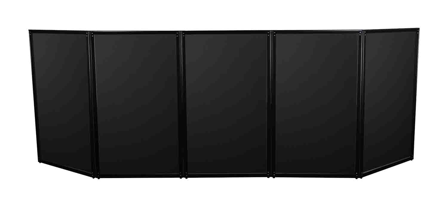 JMAZ JZ5006 Event Booth Facade 5 Panel - Black - Hollywood DJ