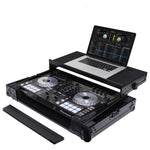 Open Box: Odyssey FZGSADDJSR2BL Flight Case for Pioneer DDJ-SR / DDJ-SR2 DJ Controller with Angle Glide Platform - Black - Hollywood DJ