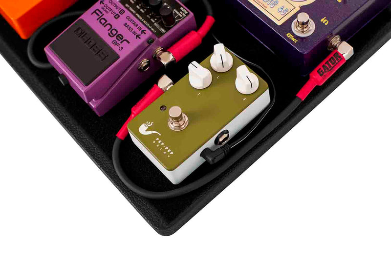 Gator Cases GPT-BLACK Guitar Pedal Board with Nylon Carry Bag - Black - Hollywood DJ