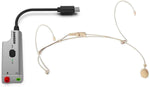 Samson SADEU1 Broadcast Headset Microphone with USB Adapter - Hollywood DJ