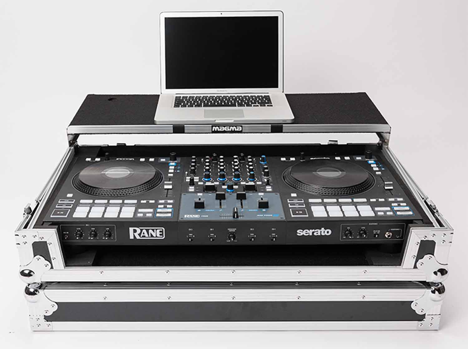 MAGMA MGA41026 DJ-Controller Workstation Rane Four W/ Wheels - Hollywood DJ