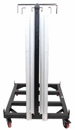 ProX X-STGX6 Rolling Dolly Cart for 4ft Width Stage Decks - Hollywood DJ