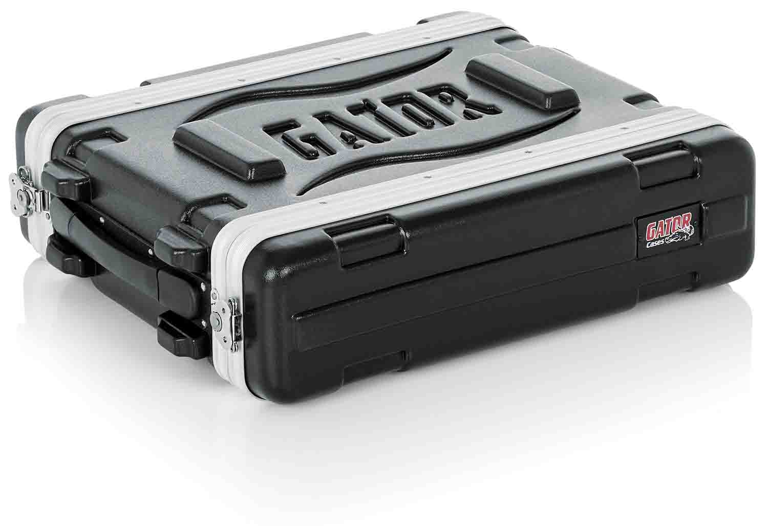 Gator Cases GR-2S Shallow Molded 2U Audio Rack Case 14.25″ Deep Gator Cases