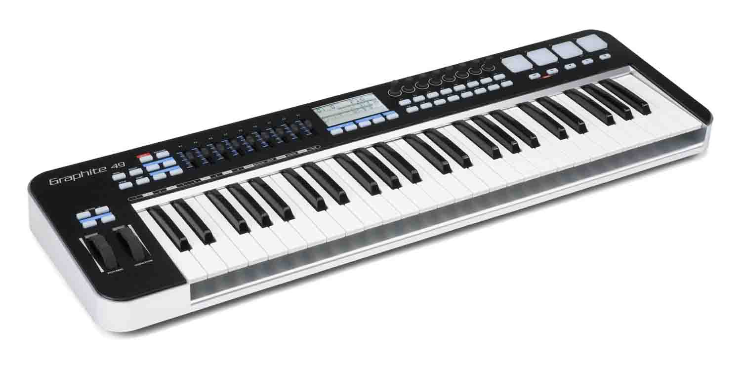 Samson Graphite 49 USB and MIDI Keyboard Controller - Hollywood DJ