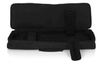 Gator Cases GKB-61 SLIM Gig Bag for Most Slim Model 61 Note Keyboards - Hollywood DJ