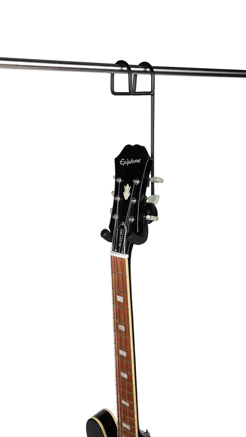 Gator Frameworks GFW-GTRCLOSETHNGR-DLX Deluxe Closet Hanger Yoke for Acoustic, Electric and Bass Guitars - Hollywood DJ
