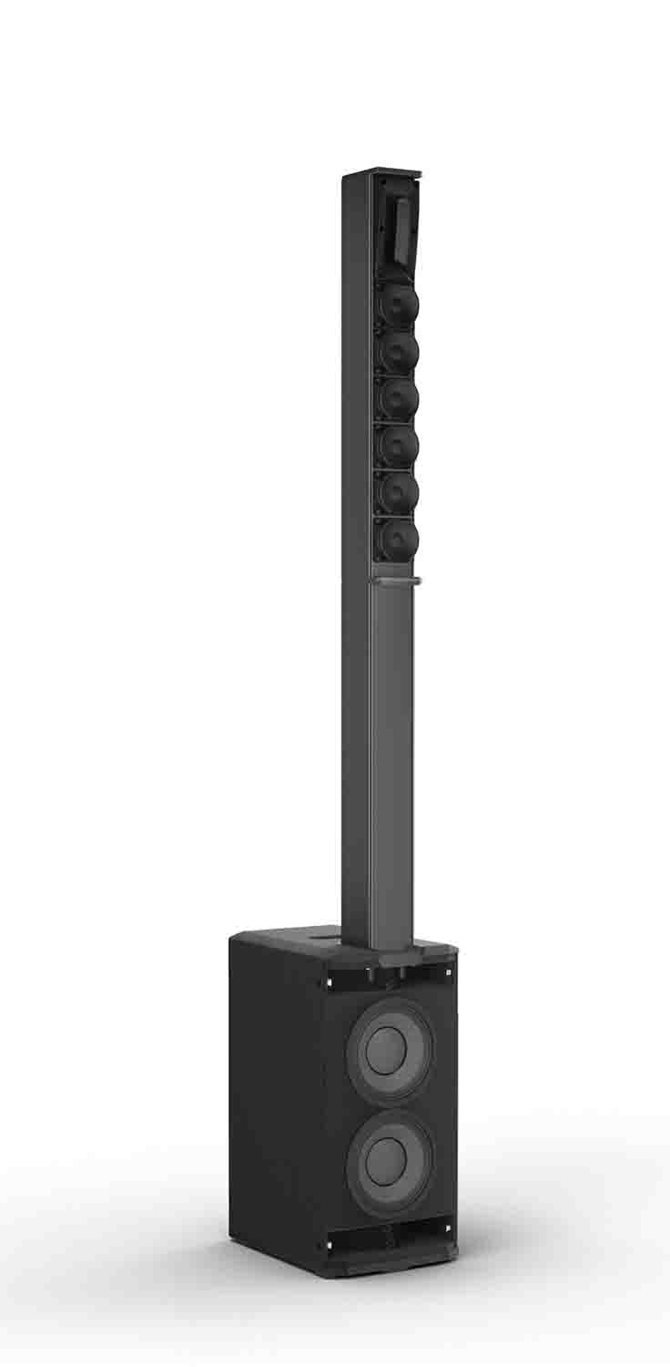 LD System MAUI 11 G3, Portable Cardioid Powered Column PA System - Black - Hollywood DJ