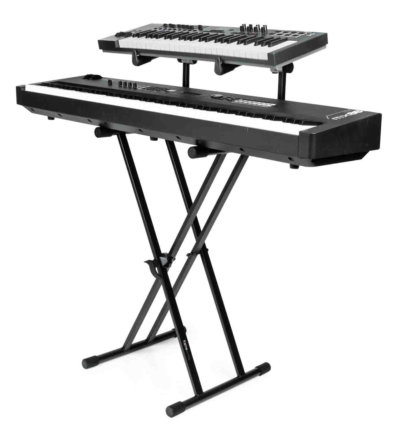Gator Frameworks GFW-KEY-5100XT 3rd Tier Add-On for "X" Style Keyboard Stand - Hollywood DJ