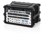 Gator Cases G-PRO-6U-13, 6U Deep Molded Audio Rack Case - 13 Inch - Hollywood DJ