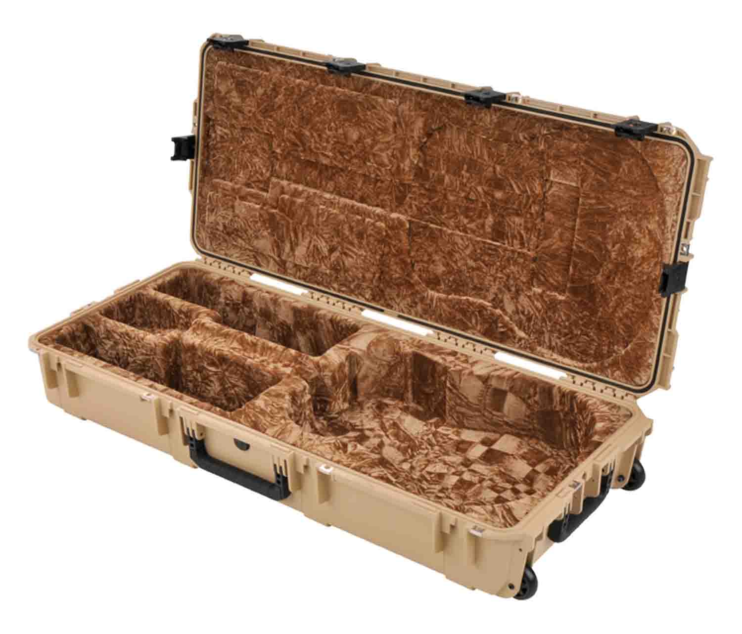SKB Cases 3i-4217-18-T iSeries Waterproof Acoustic Guitar Case with Wheels - Hollywood DJ