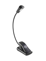 K&M 12242 FlexLight Music Stand - 2 LEDs, Black - Hollywood DJ