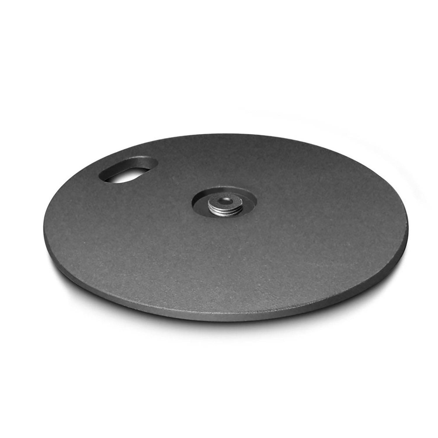 Gravity GMS2WP Weight Plate For Round Base Microphone Stands - Hollywood DJ