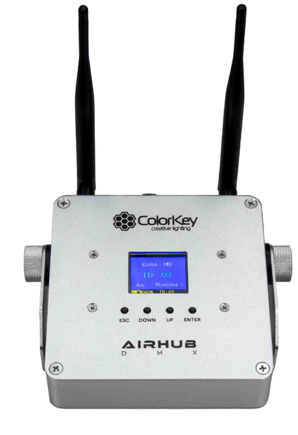 Colorkey CKU-7010 AirHub DMX Battery Powered W-DMX Transceiver - Hollywood DJ