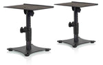 Gator Frameworks GFWSPKSTMNDSK Frameworks Desktop Studio Monitor Stand - Hollywood DJ