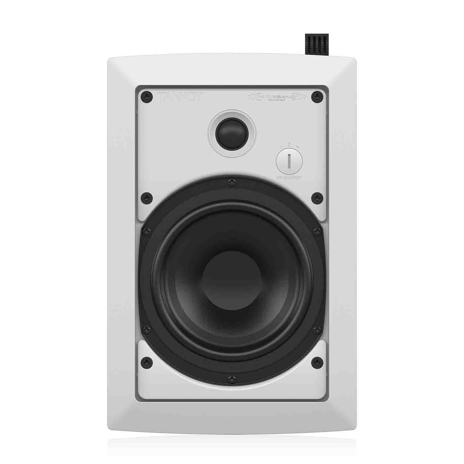 Tannoy IW 6DS-WH, 2-Way 6-Inch In-Wall Loudspeaker - White - Hollywood DJ