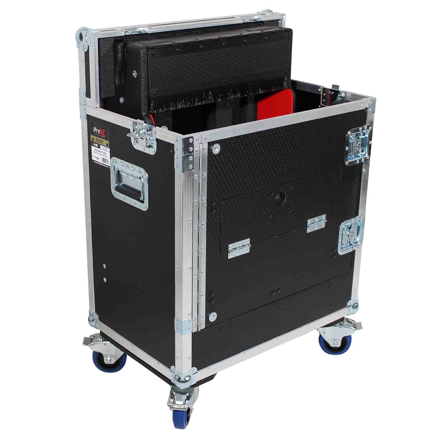 ProX XZF-AH-C1500 D Detachable Hydraulic Lift Case for Allen and Heath DLive C1500 Console - Hollywood DJ