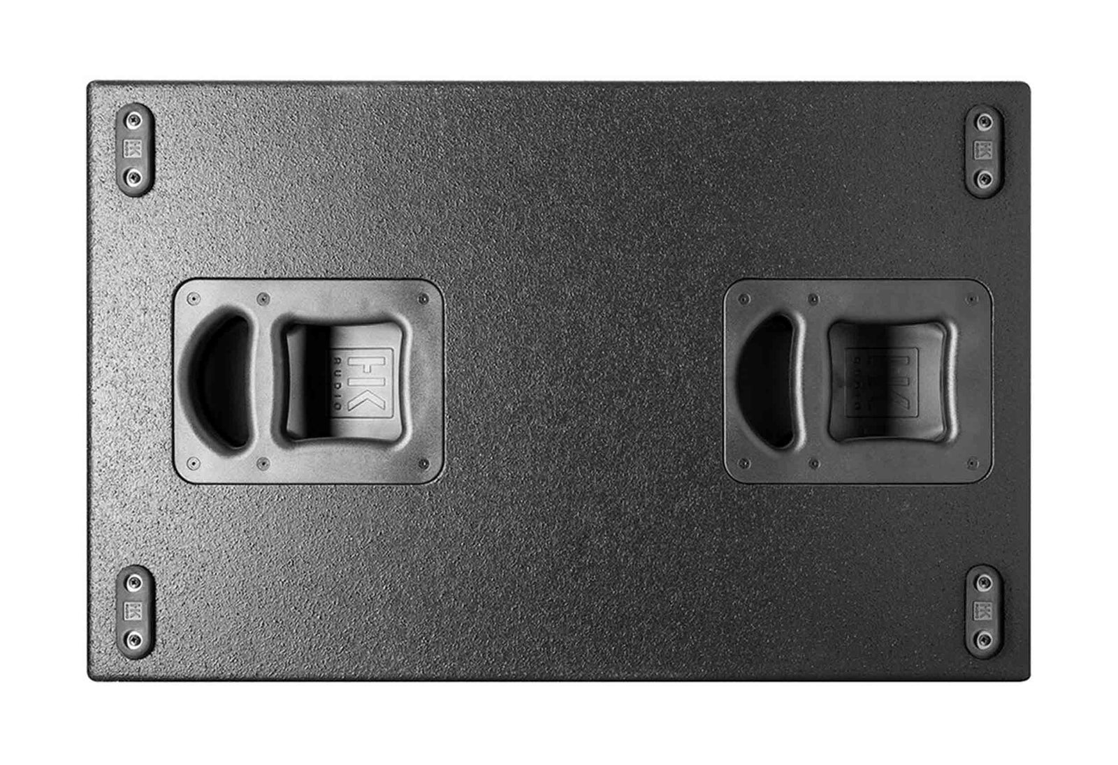 HK Audio LSUB-4000A, 1200W 18-Inch Dual Vented Powered Subwoofer - Black - Hollywood DJ