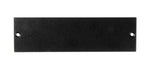 Onstage RPB1500 1U 500 Series Blank Rack Panel - Black - Hollywood DJ