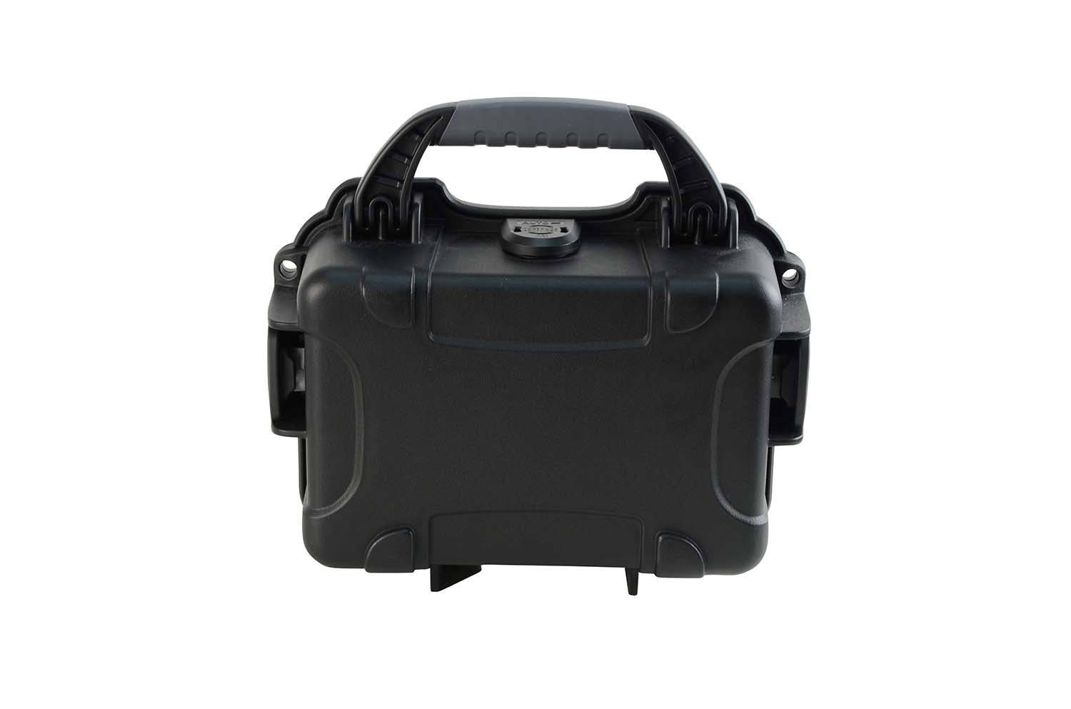 Gator Cases GU-0705-03-WPDF Waterproof Injection Molded Case with Diced Foam - 7.4 x 4.9 x 3.1 - Hollywood DJ