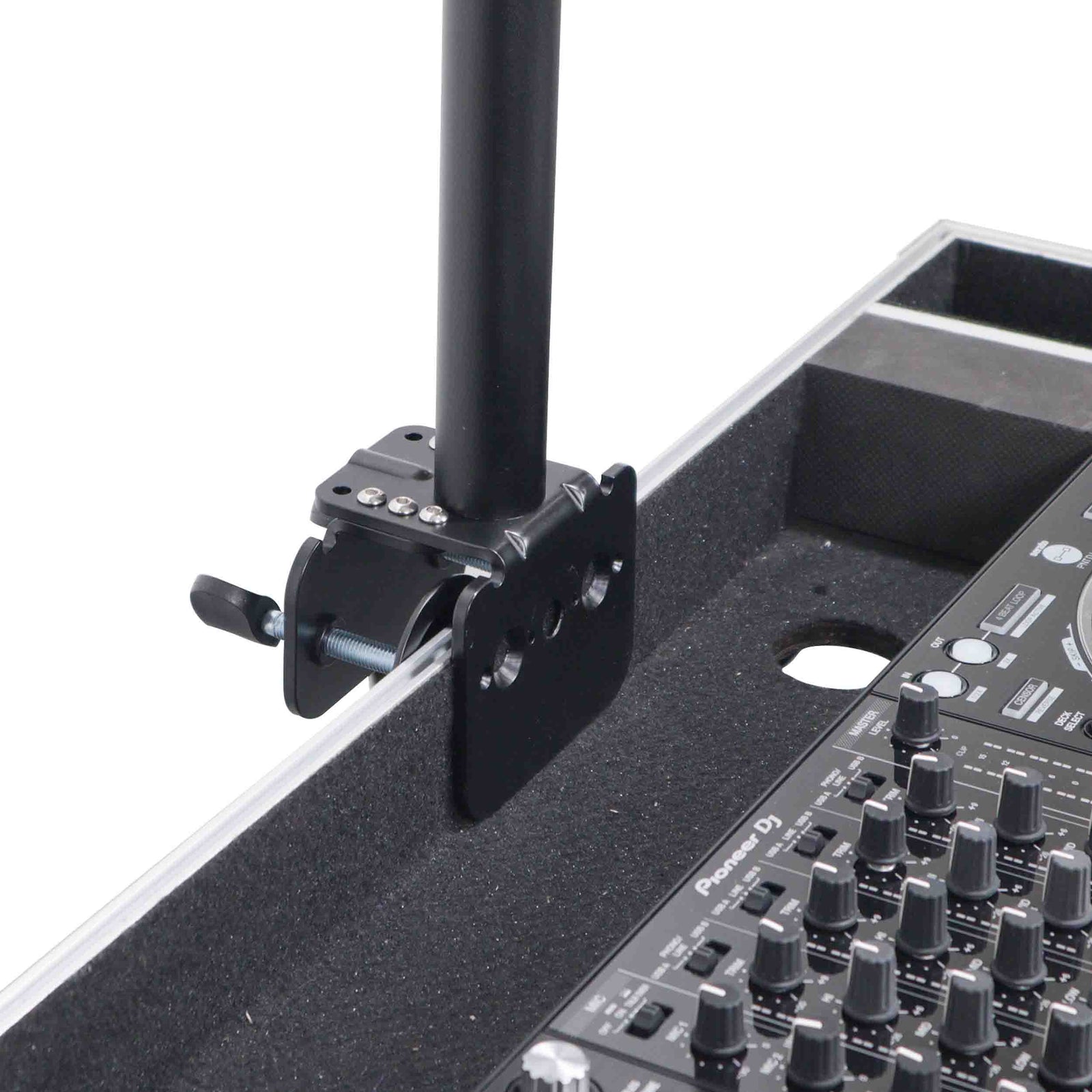 ProX X-FLEXARMBLK Adjustable Arm Mount Stand for 12-17" Laptop,VESA 75X75 and 100X100 fit 17-32" Monitor, Flight Case/Table - Black ProX Cases