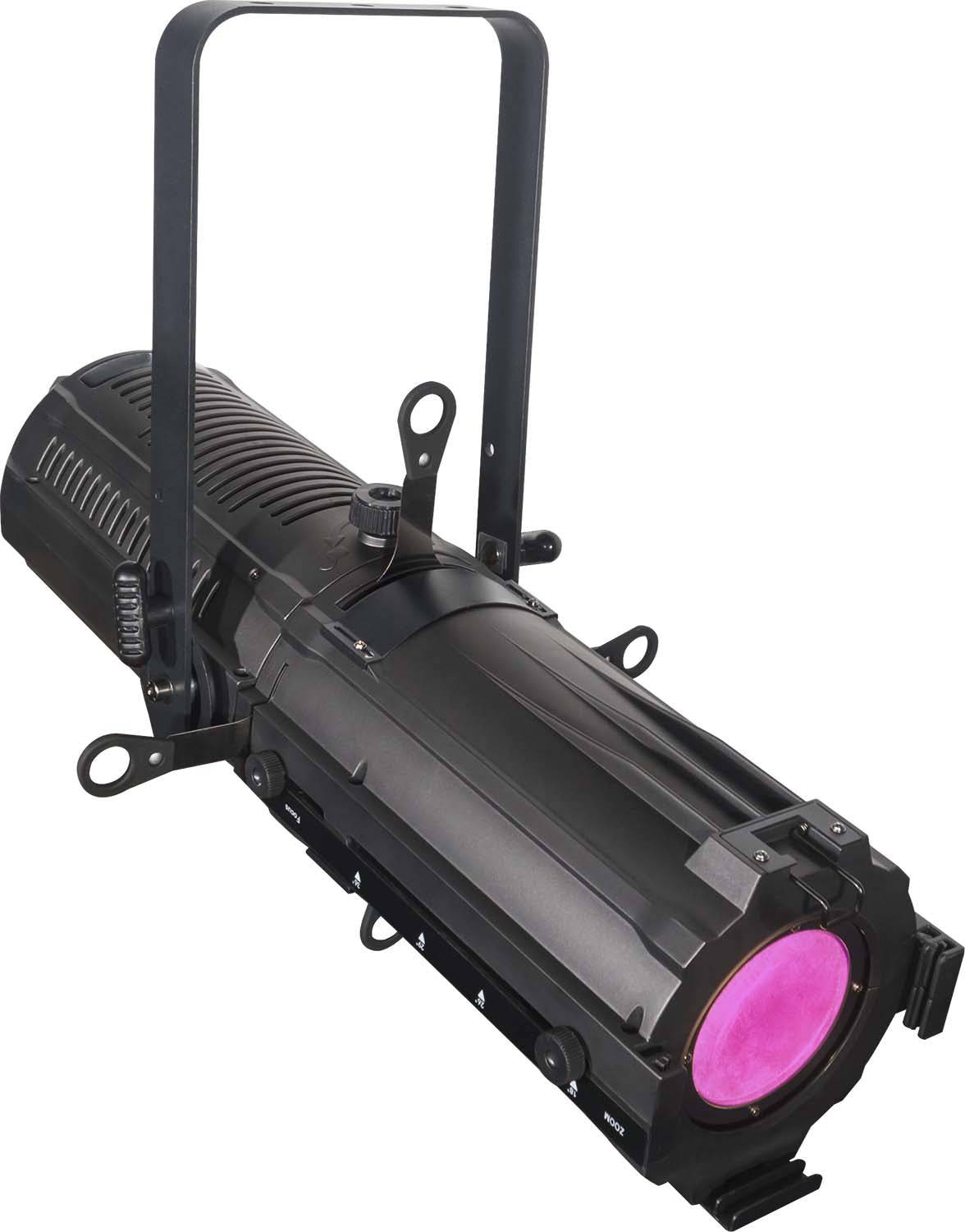 JMAZ JZ1024 Ellipsoidal Vision Profile 250Z RGBW Fixture, 250w Zoom Able (18°-38°) LED Ellipsoidal With 4in1 (RGBW) LED - Hollywood DJ