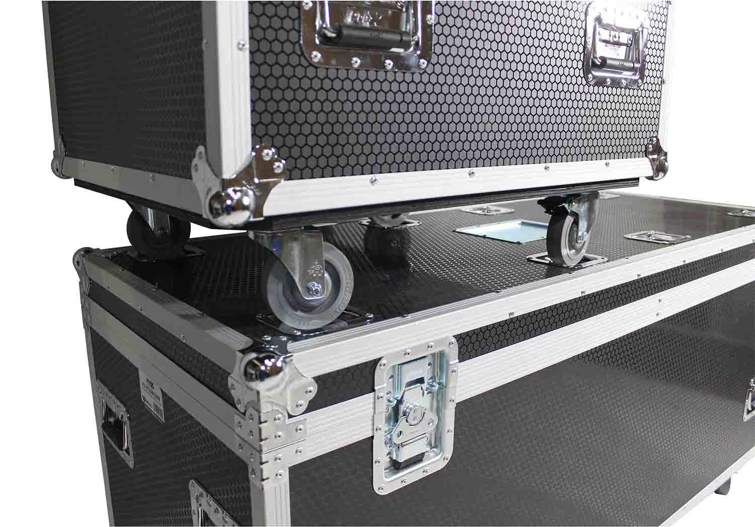 PROX XS-UTL246030W MK2 Heavy-Duty Truck Pack Utility Flight Case W-Divider and Tray Kit - Hollywood DJ