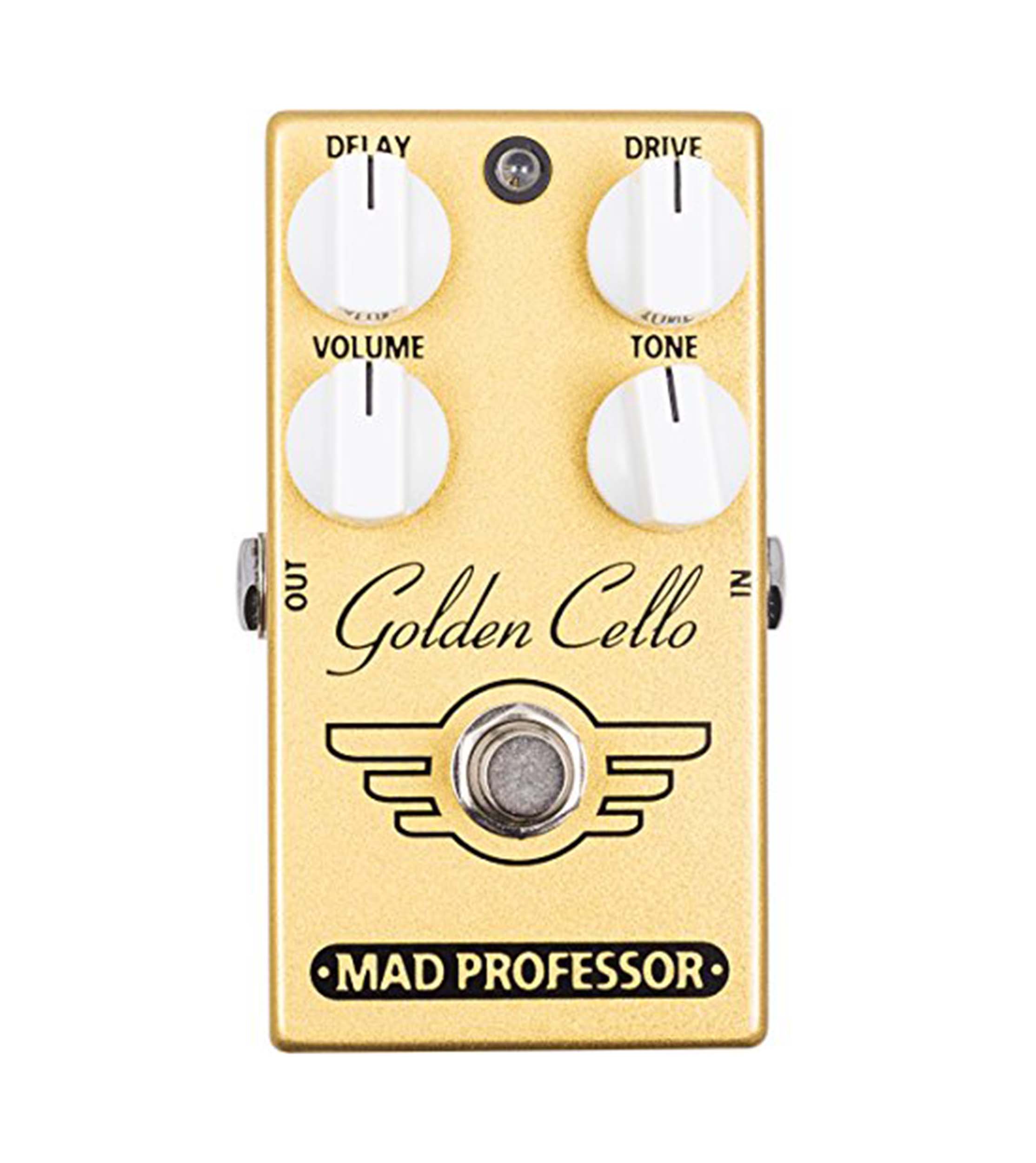 Mad Professor Golden Cello Overdrive Effect Pedal - Hollywood DJ