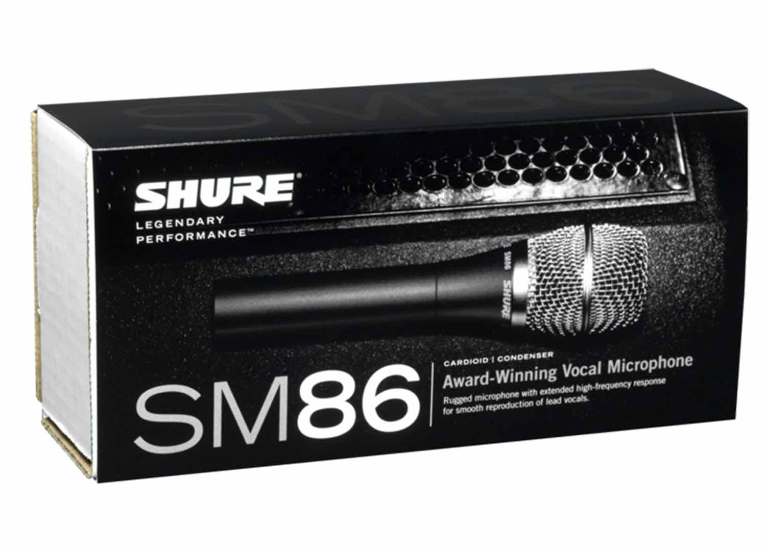 Shure SM86 Cardioid Condenser Handheld Vocal Microphone - Hollywood DJ