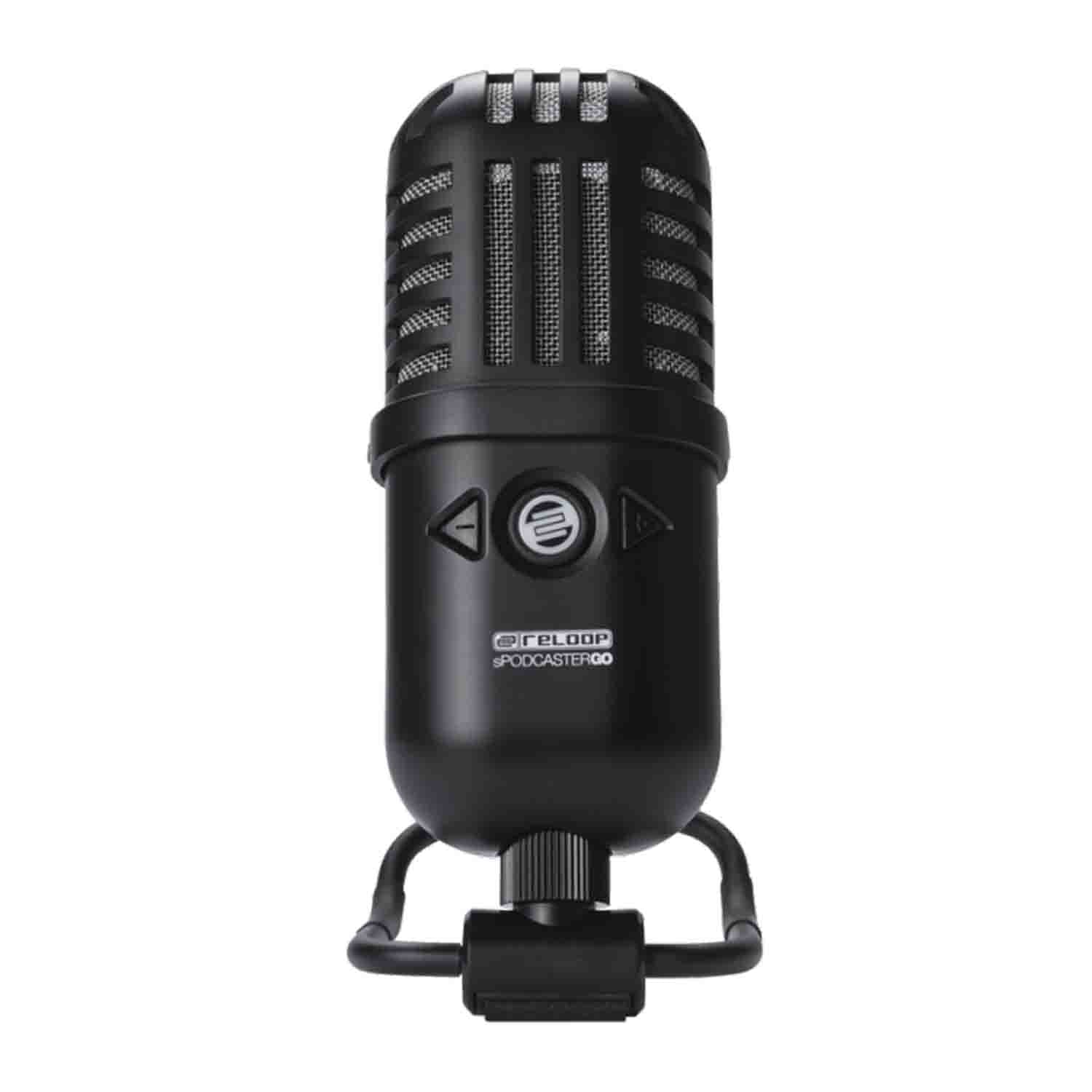 Reloop sPODCASTER-GO Professional USB Podcast Microphone - Hollywood DJ