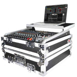 ProX XS-19MIXLT 10U Top Mount 19" Slanted Mixer Case - Hollywood DJ