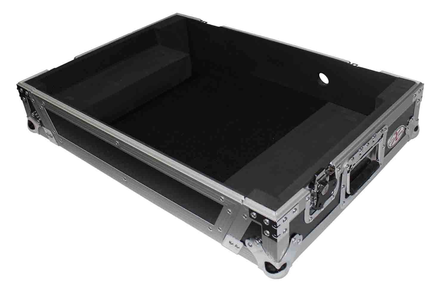 ProX XS-MCX7000 ATA Style Hard Carrying Case for Denon MC7000 Digital Controller - Silver on Black - Hollywood DJ