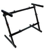ProX X-ZSTN Heavy Duty Z-Stand Keyboard Case Stand - Hollywood DJ