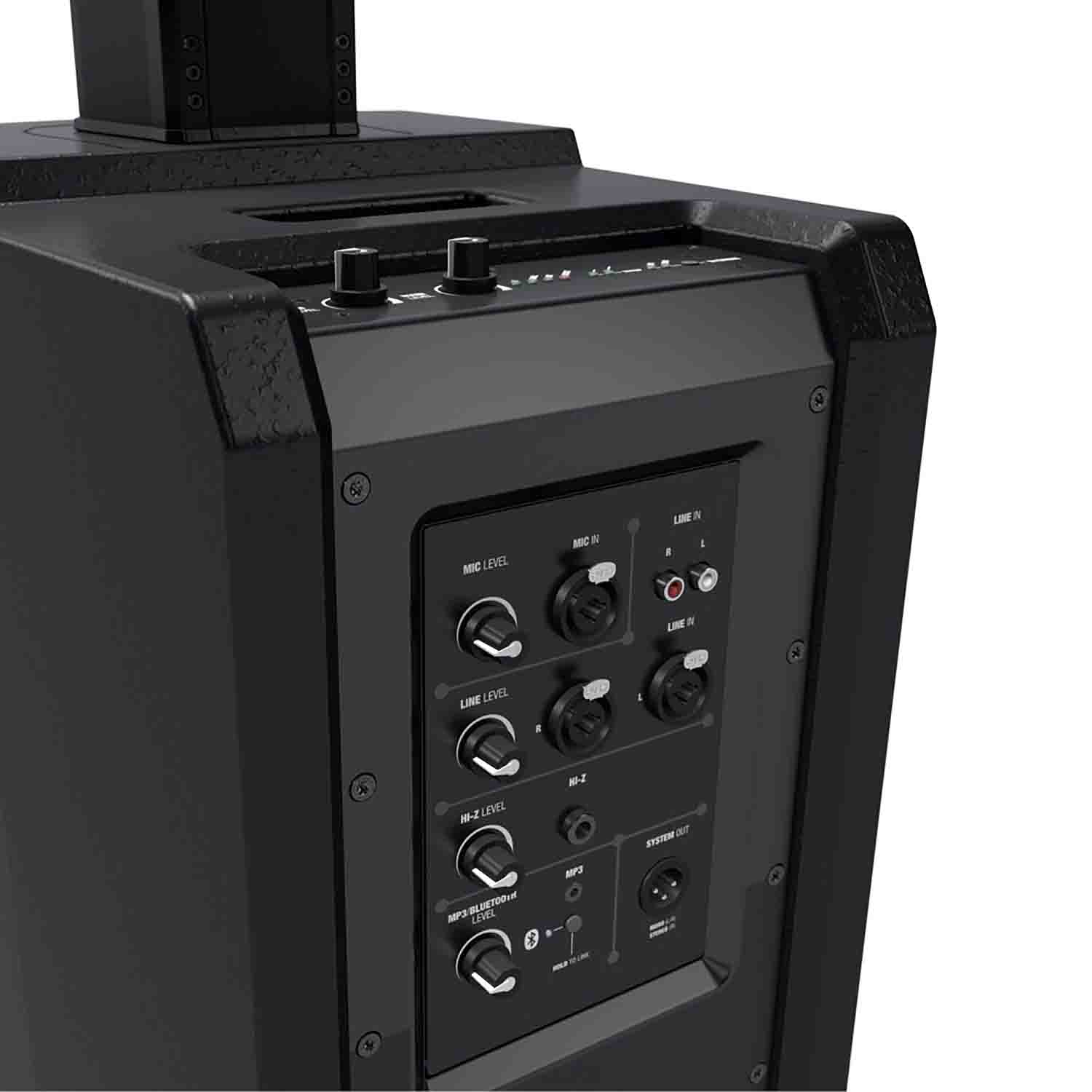 LD Systems LDS-MAUI11G2 Portable Column PA System with Mixer and Bluetooth - Black - Hollywood DJ