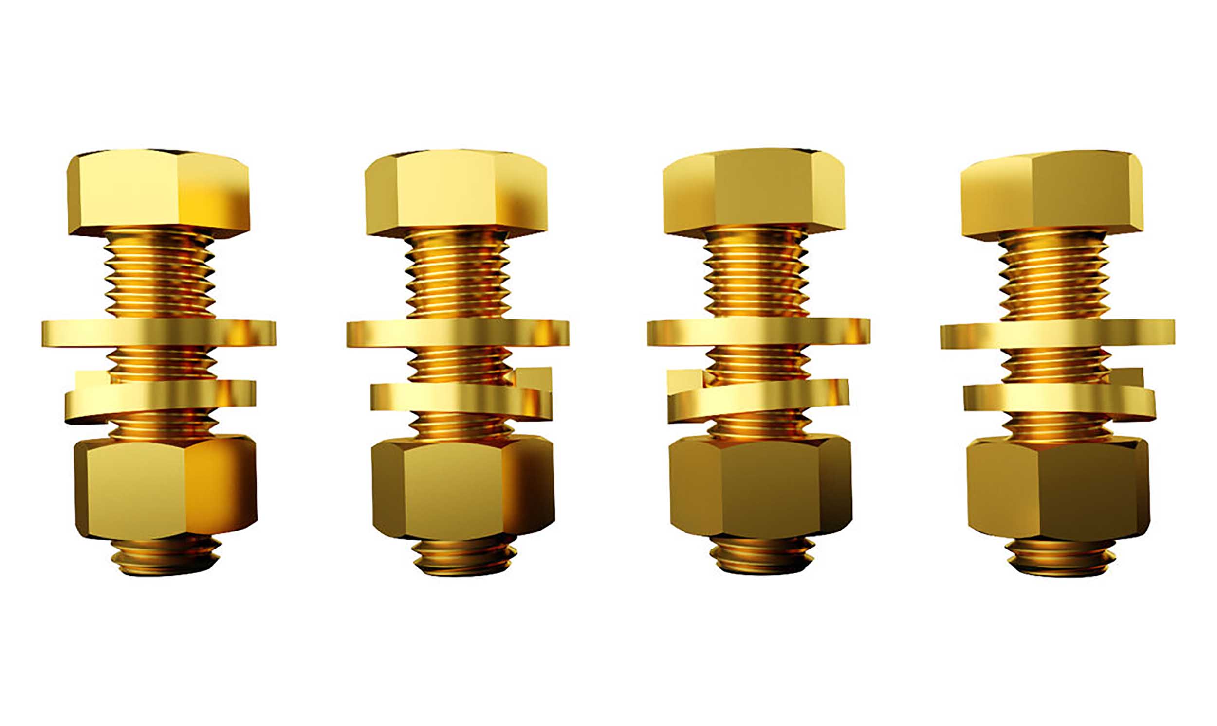 Global Truss DT-GP BLT PK, Grade Eight Bolts with Washers and Nuts - 4 Pack - Hollywood DJ