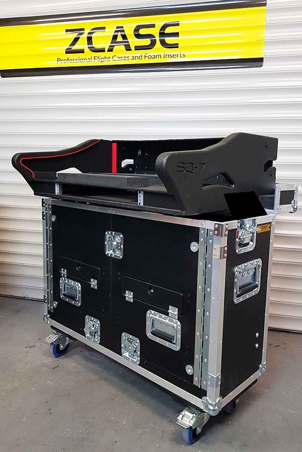 ProX XZF-AH-SQ7 D1U Easy Detachable Retracting Hydraulic Lift DJ Case for A&H SQ 7 Console - Hollywood DJ