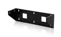 Gator Cases GRW-VRM3U, 3U Vertical Metal Wall Rack - Hollywood DJ