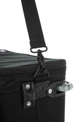 Gator Cases GR-RACKBAG-2UW, 2U Lightweight Rolling Rack Bag with Tow Handle and Wheels - Hollywood DJ