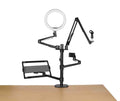 Gator GFW-STREAMSTAND Frameworks Content Creation Desk Mount Stand - Hollywood DJ