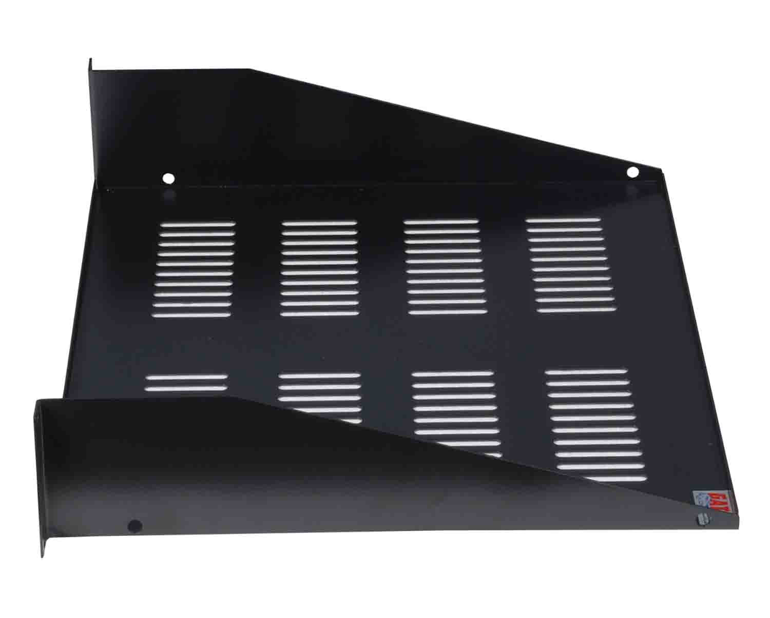Gator Cases GRW-SHELFVNT2 Rackworks Utility 2U Vented Shelf - 15″ Deep - Hollywood DJ
