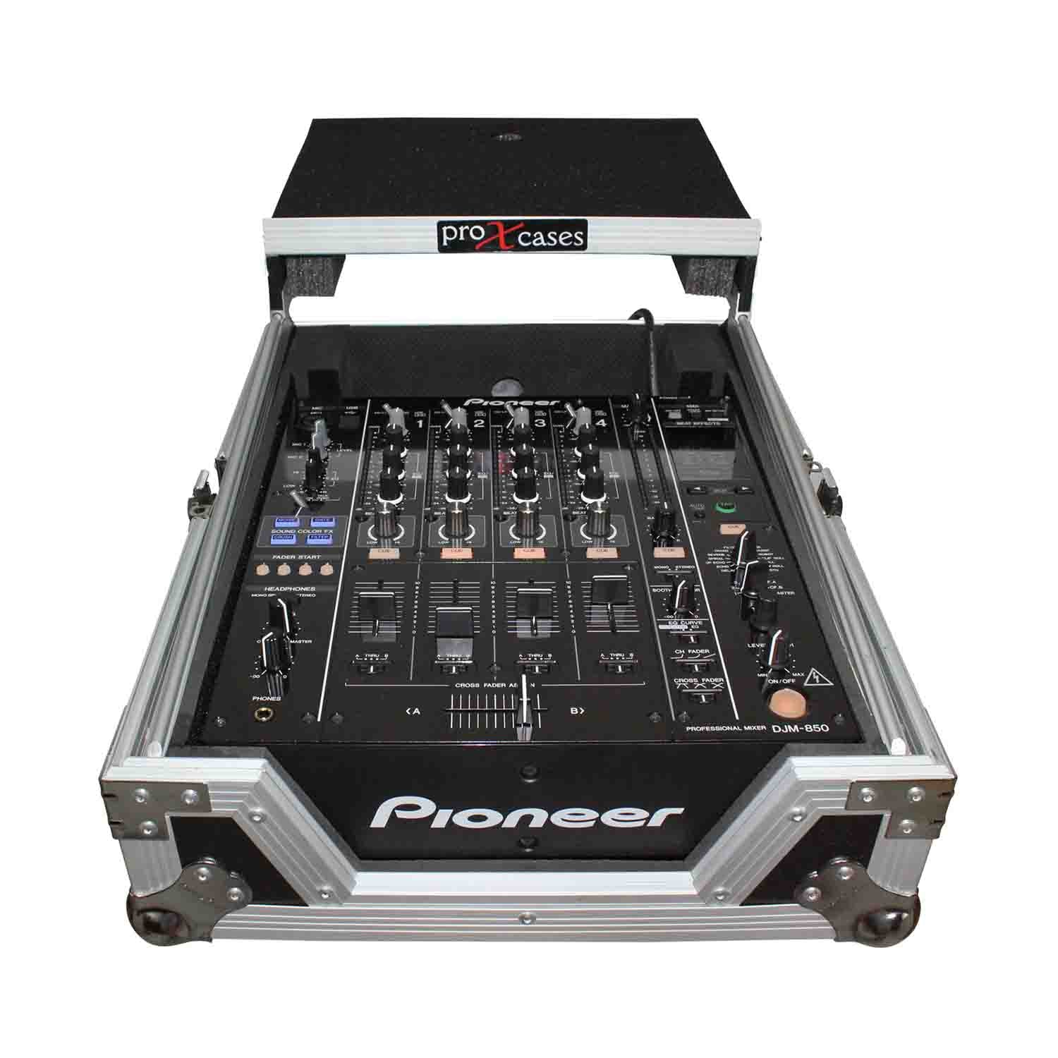 ProX XS-M12LT DJ Flight Case For Large Format 12" Universal DJ Mixer - Hollywood DJ