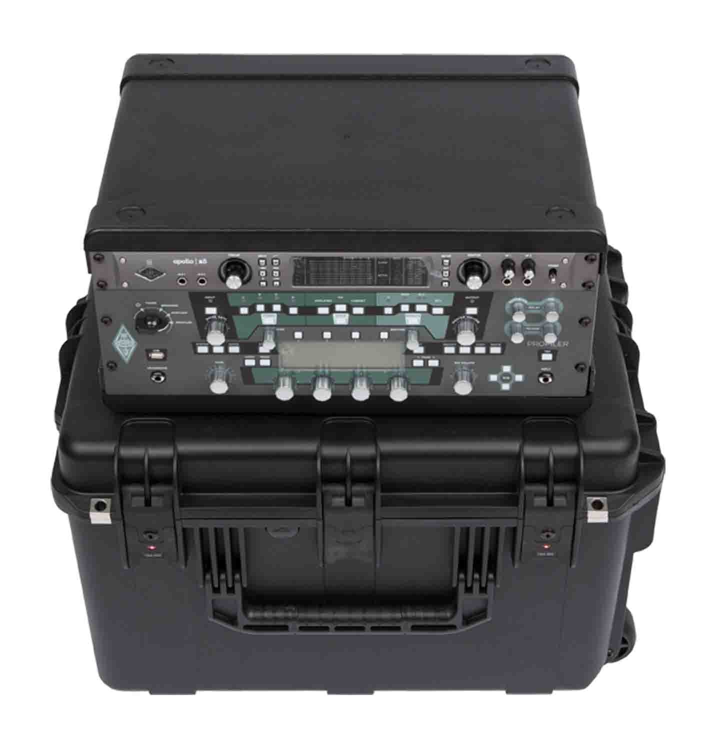 SKB Cases 3i-3614-TKBD 4U iSeries Injection Molded Guitar FX Fly Rack - Hollywood DJ