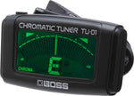 BOSS TU-01 Clip-On Chromatic Tuner - Black - Hollywood DJ