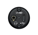 Shure MV88+ VIDEO KIT with Digital Stereo Condenser Microphone - Black - Hollywood DJ