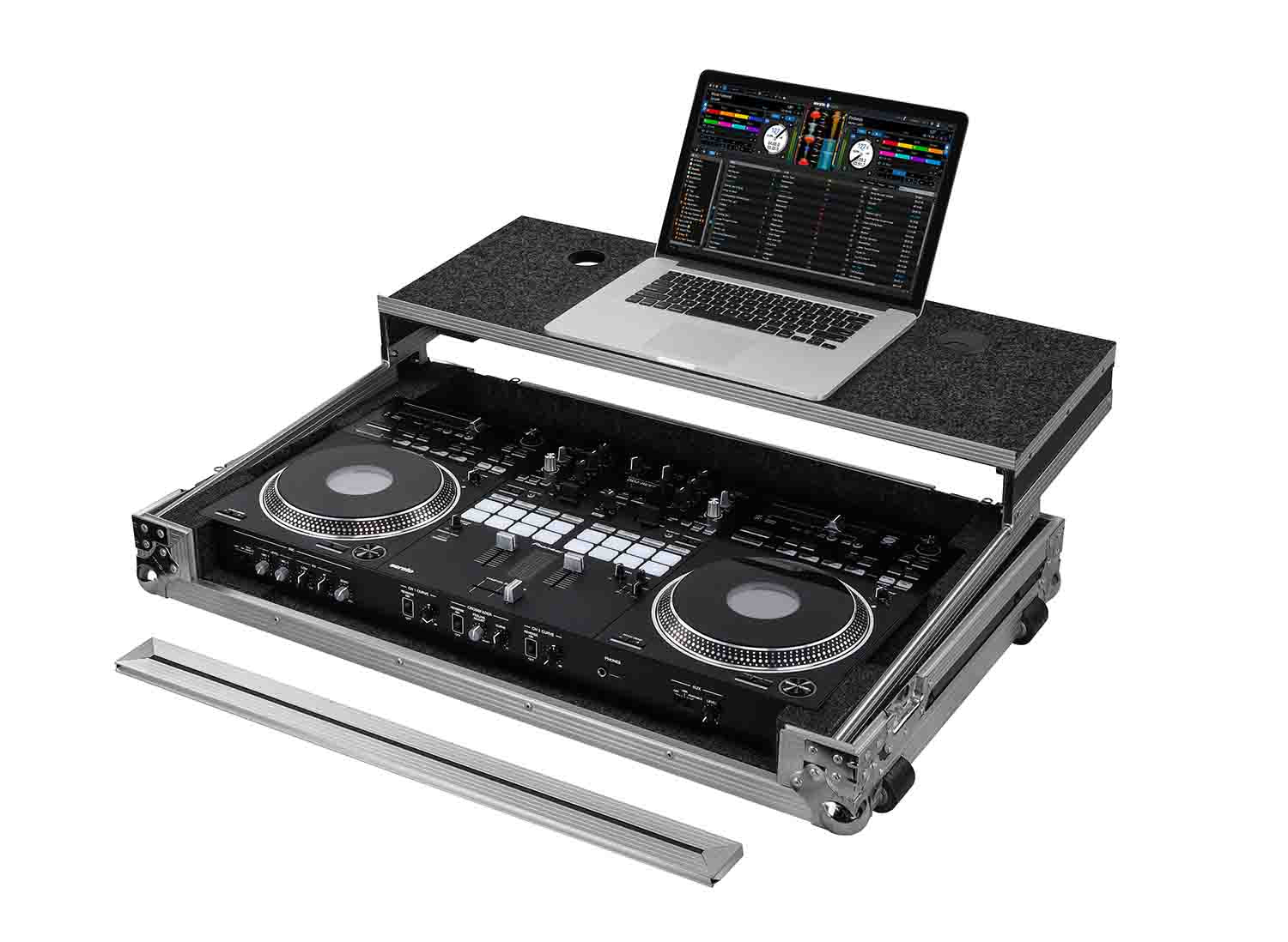 Odyssey FZGSDDJREV7WM Special Edition Low Profile DJ Case for Pioneer DDJ-REV7 DJ Controller - Hollywood DJ