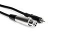 Hosa XRF-115 Unbalanced Interconnect, XLR3F to RCA - 15 Feet Hosa