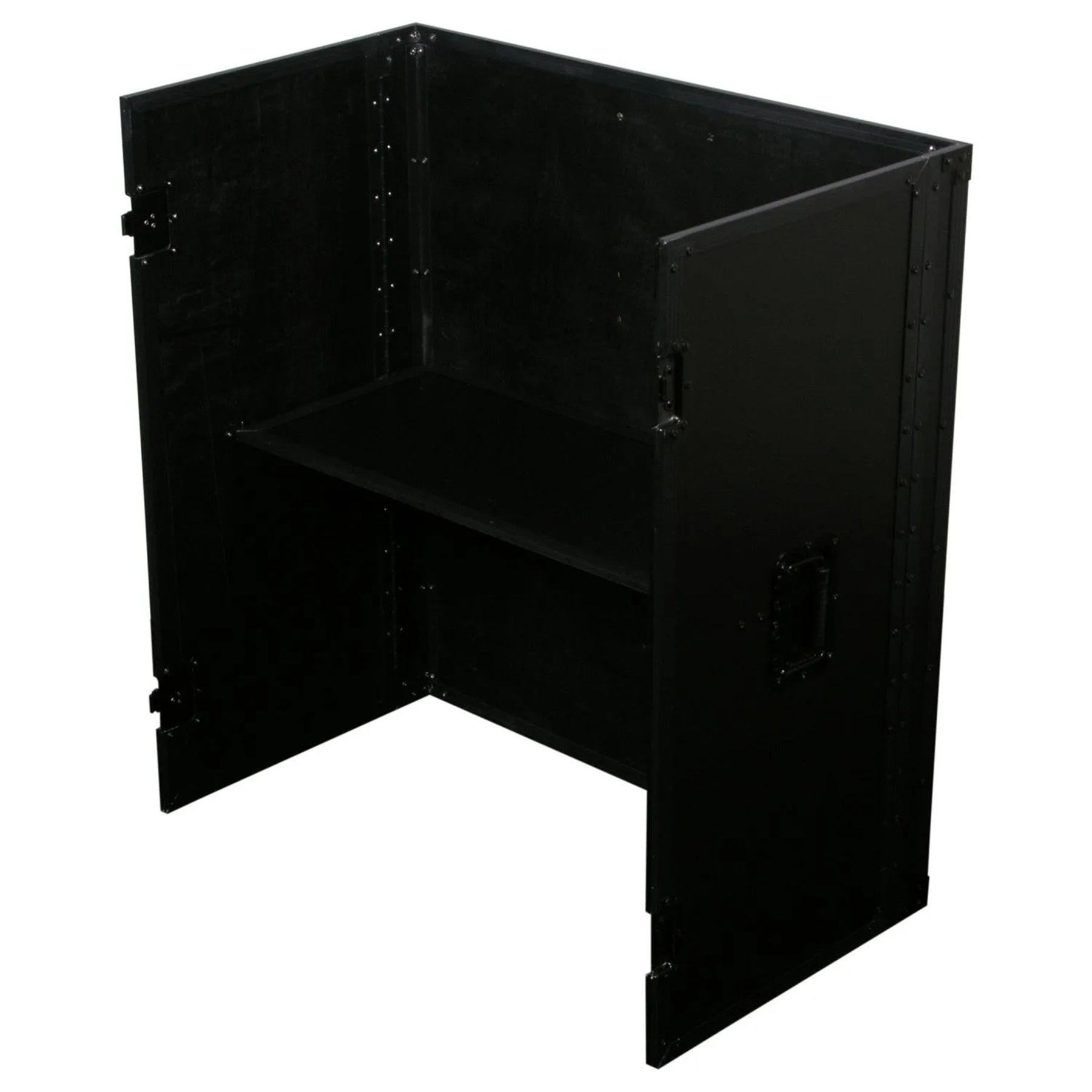 Odyssey FZF3336BL Black DJ Fold-Out Folding Stand | Open Box - Hollywood DJ