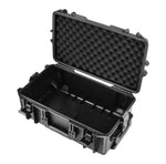 Odyssey VU201107HWNF Bottom Interior Injection-Molded Trolley Utility Case - 20.5″ x 11.25″ x 5.75″ - Hollywood DJ