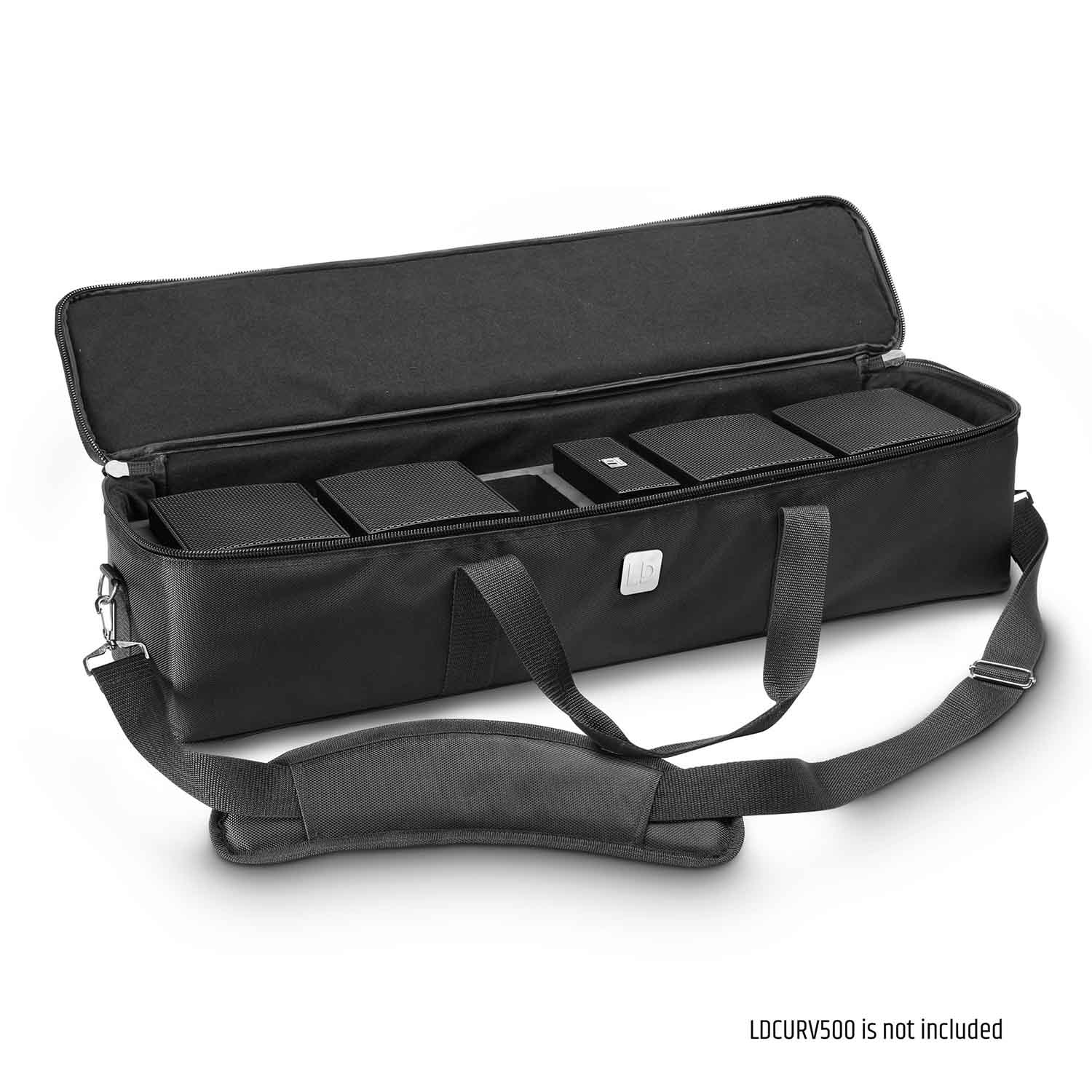 LD Systems CURV500SATBAG Padded Transport Bag For 4 CURV 500 Satellites - Hollywood DJ