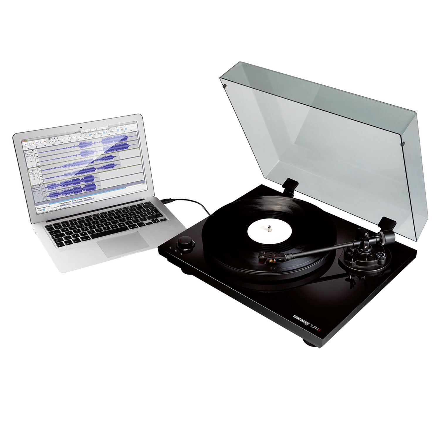 Reloop TURN-3 Premium Analogue HiFi Turntable With Digital USB-Audio Interface - Hollywood DJ